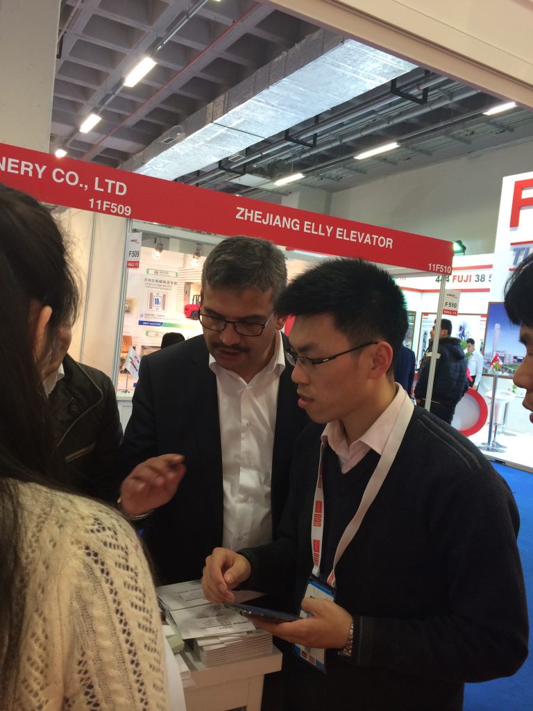 Lincoln elevator participates in the 2015 international elevator exhibition in Istanbul of Turkey