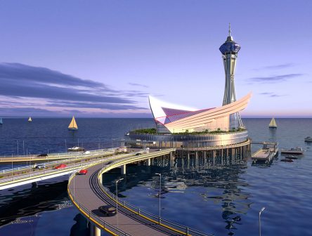 Reconstruction project of the offshore platform in Hangzhou Bay Bridge (Zhejiang)