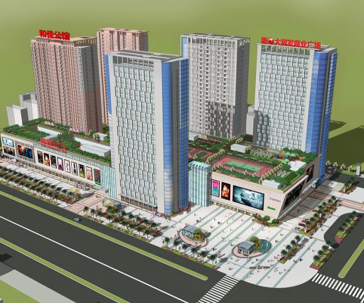 Manhattan commercial plaza (Guangxi)